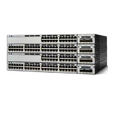 Switch Cisco Catalyst C3750X - 48 x 10/100/1000 Ethernet PoE+ 800W - LAN BASE -- Stackable